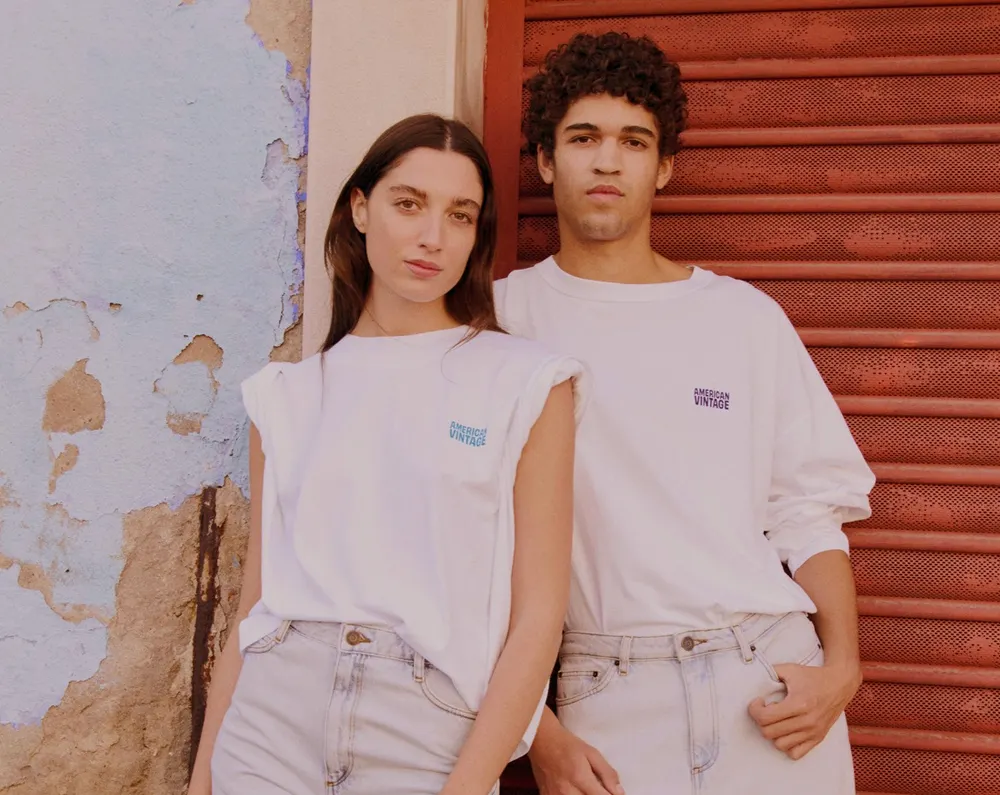 American Vintage, essentiels colorés et confortables, pensés pour toute la famille.