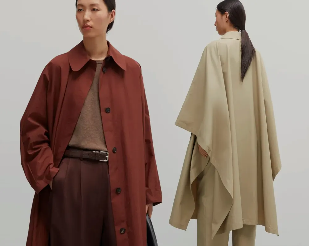 Cordera, con cortes amplios y colores naturales. Una colección que celebra la intemporalidad, la simplicidad y la elegancia.