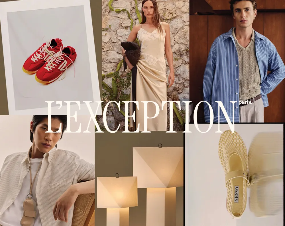 L’Exception est imaginé par les mêmes équipes que Smallable, avec le même regard sur les marques et le style. Une autre sélection, pour l’homme et la femme. Des créateurs choisis avec exigence, et cette même envie de faire émerger ce qui compte, aujourd’hui.