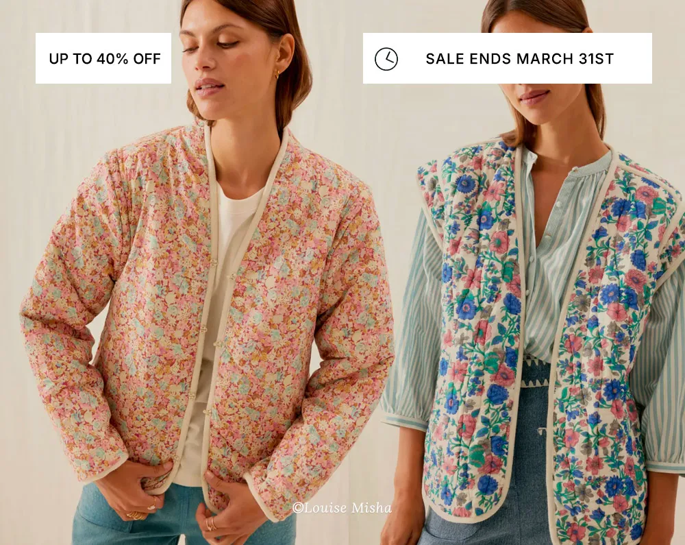 Spring jackets and blousons